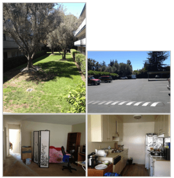 Palo Alto和Mountain View交界处公寓卧室出租 1