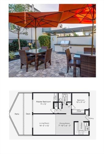 2BR 1B (two weeks free)  - Parker Palo Alto Apt (Available Aug. 24) 4