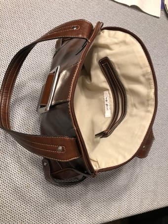 Nine West Brown Leather Purse 2