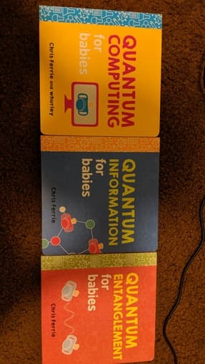 Quantum information / entanglement / computing for Babies 1