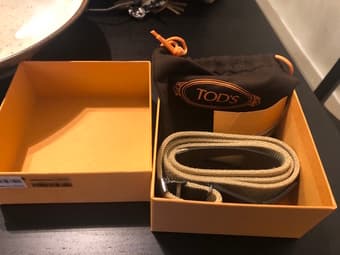 Brand New Men's Designer Tod's Belt - $140 1