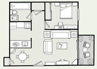 Spacious 1BR/1BA near Lake Merritt in Oakland available Sept. 15 1