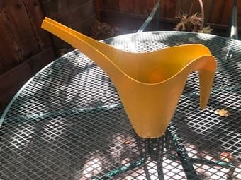 Ikea watering can green 1