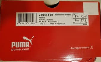 Puma suede sneakers (US MEN 9.5) 3