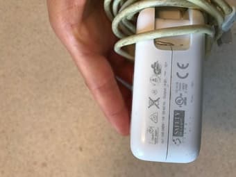 Genuine Apple 45W Magsafe 2 power adapter for Macbook Air (and Pro) 2
