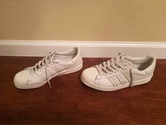 Adidas superstar boost leather - Men's size US 9.5 1