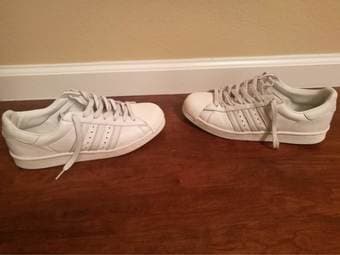 Adidas superstar boost leather - Men's size US 9.5 4