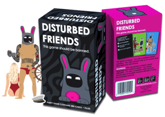 Party Game "Disturbed Friends" (up to 10 players) 1