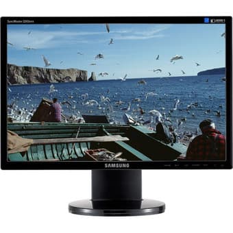 SAMSUNG 2243BWX High Gloss 22" Monitor - $40 (mountain view) 1