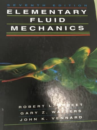 Elementary Fluid Mechanics 1