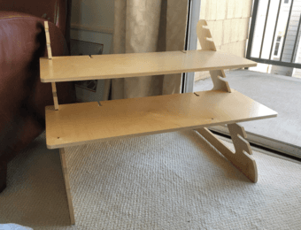 Standing Desk Converter - Works with any desk 1