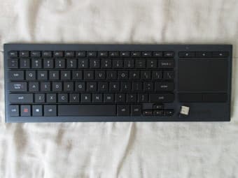 Logitech K830 Illuminated Living-Room Keyboard with Built-in Touchpad 1
