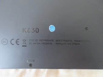 Logitech K830 Illuminated Living-Room Keyboard with Built-in Touchpad 3