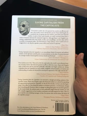 Raghuram Rajan & Luigi Zingales-Saving Capitalism From The Capitalists 2