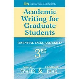 WANTED: Textbook Academic Wirting for Graduate Students 1