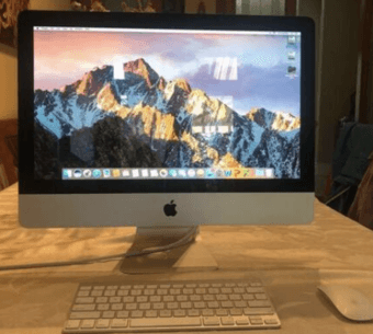 Beautiful Apple 21.5 inch iMac 1
