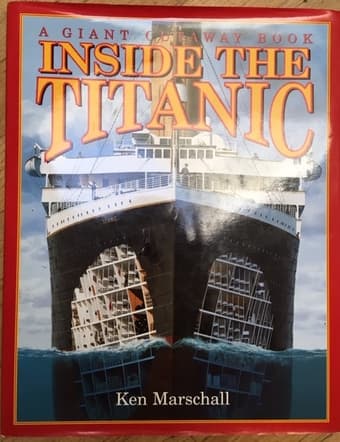 Big pictures Books: Inside the Titanic and The Apartment Book, 1