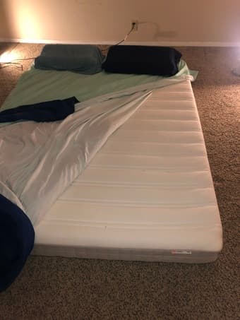 Ikea Hasvag Queensize mattress free 1