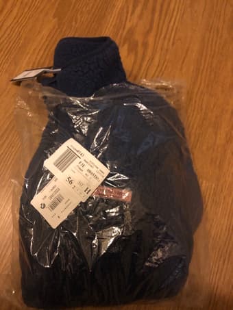 Brand New Men's Large Vineyard Vines Fleece Vest - Navy Blue 2