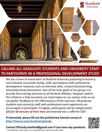 $25 / 60 Min - Stanford Study on Professional Development 1