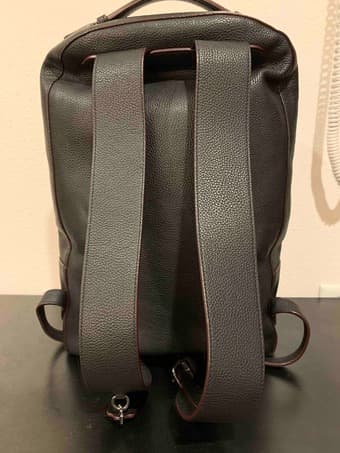 Coach leather backpack for men 2