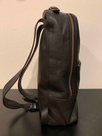 Coach leather backpack for men 3