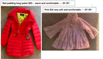 clothes for girl 4Y-8Y--almost new--- 1