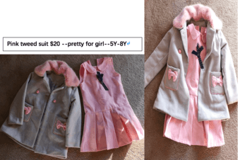 clothes for girl 4Y-8Y--almost new--- 2