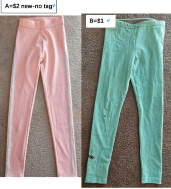 pants --trousers-for girls-- 80-90lb weight, 145-155cm tall 1