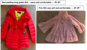 clothing for girls- 5Y-8Y 1