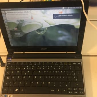Laptop Acer aspire one 1