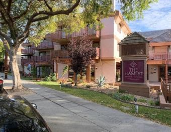 Beautiful gated Palo Alto  condo for rent 2b/2b 1