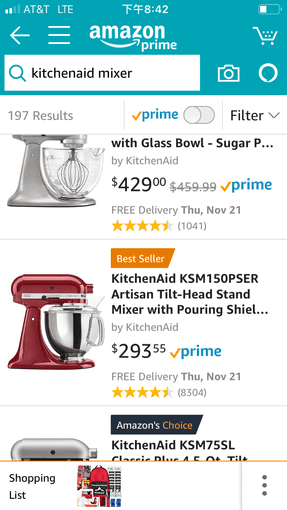 Kitchenaid mixer 1