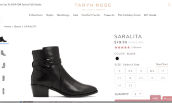 New Taryn Rose Boots Size 7 1