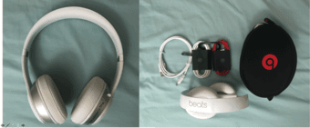 Beats Solo2 Wireless On-Ear Headphones - White 1