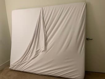 VERY CHEAP Tulo Liv Cali King mattress with protector 2