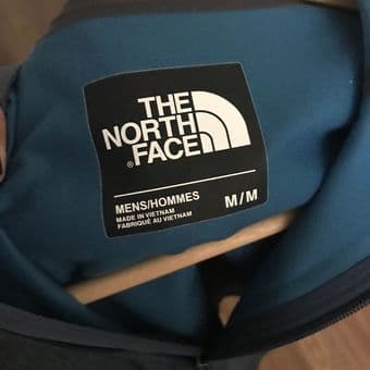 Northface jacket (men's size M), blue 3