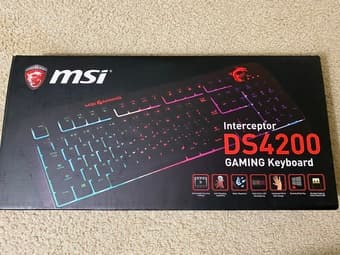 MSI gaming keyboard + mice 1