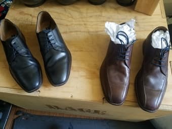 Clarks Bostonian Men's Leather Dress Shoes | Ferro Aldo Suede 2