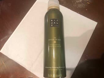 3 sets of loccitane cherry hand cream and soap, rituals showerfoam 2