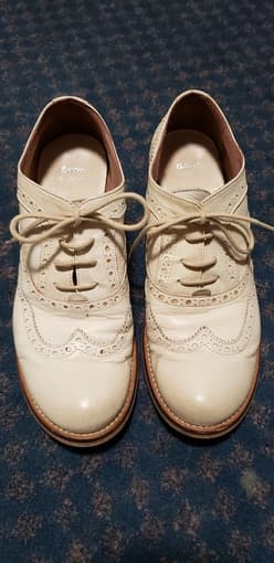 womens oxford 6.5 /37 italian leather 1