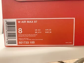 Nike air max 97 - Women (size 250 mm)_brand new 1
