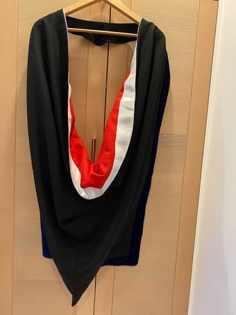 Official Stanford Commencement PhD Doctoral Regalia: Cap, Gown, Hood 4