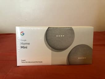 Google Home Mini Two Pack 1