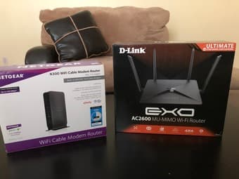 Selling Cable Modem/Router Combo + Wireless Router 1