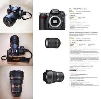 Nikon D7000 DSLR + NIKKOR 18-105mm F3.5-5.6G + 14-24mm f/2.8G ED 1