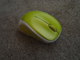 Logitech wireless computer mouse (small/portable) 2