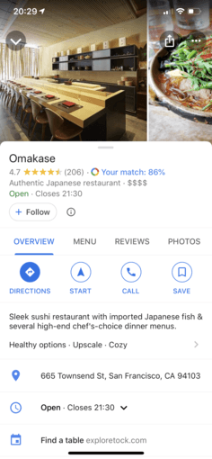 2 Persons’ Valentines Day Dinner Reservation @Omakase, SF - $525 (SOMA 1