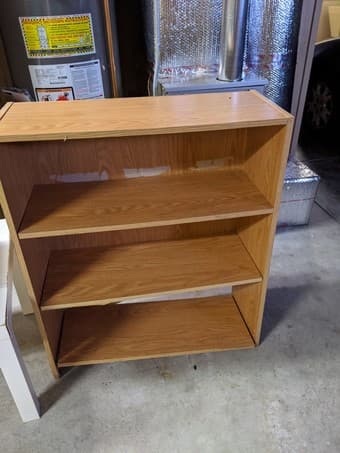 Free Household Furniture (Bedframe, armchair, bookshelves, sidetable) 1