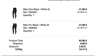 Nike women tights M (new) 1